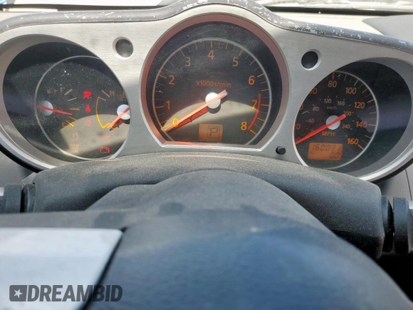 2006 Nissan 350Z Touring z VIN JN1AZ36A36M450869, wystawiony jako Copart lot #59898195 z przebiegiem 160 031 mil mil oraz Czysty tytuł • Clean title. Historia ofert i sprzedaży dostępna na DreamBid. Obrazek 9.