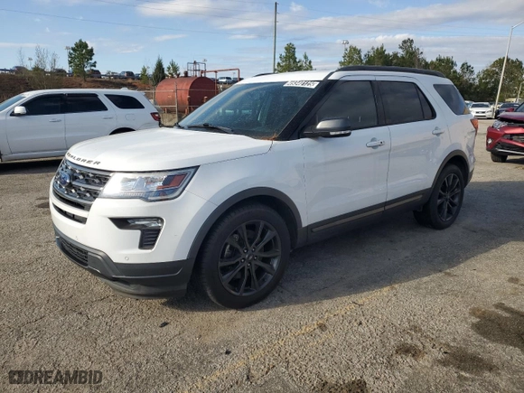 2019 Ford Explorer XLT with VIN 1FM5K7D82KGB51355, listed as a Copart auction lot 54278735 with 210,113 mi miles and Clean Title. Bid and sale history available at carsss.com. Image 1.