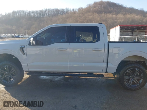 2023 Ford F-150 XL with VIN 1FTFW1E58PFB33406, listed as a IAAI auction lot 41768342 with 42,054 mi miles. Bid and sale history available at carsss.com. Image 14.