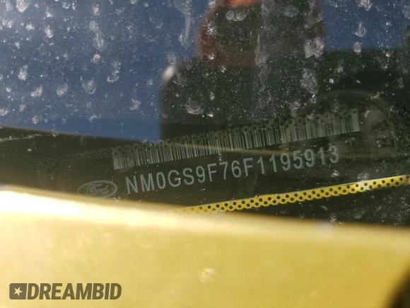 2015 Ford Transit Connect XLT with VIN NM0GS9F76F1195913, listed as a Copart auction lot 47430625 with 159,882 mi miles and Salvage title. Bid and sale history available at DreamBid. Image 15.