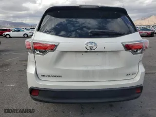 2015 Toyota Highlander LE with VIN 5TDBKRFH9FS079498, listed as a Copart auction lot 48985375 with 90,293 mi miles and Salvage Title. Bid and sale history available at carsss.com. Image 6.