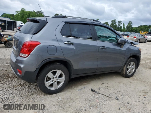 2020 Chevrolet Trax LT with VIN 3GNCJPSB4LL276150, listed as a Copart auction lot 60269245 with 73,689 mi miles and Salvage title. Bid and sale history available at DreamBid. Image 3.