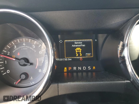 2017 Ford Mustang EcoBoost with VIN 1FA6P8TH7H5237675, listed as a Copart auction lot 48979605 with 31,732 mi miles and Salvage Title. Bid and sale history available at carsss.com. Image 9.