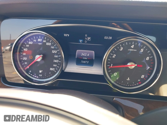 2017 Mercedes-Benz E 300 Luxury with VIN WDDZF4JB4HA078919, listed as a IAAI auction lot 42246449 with 76,873 mi miles and . Bid and sale history available at DreamBid. Image 7.