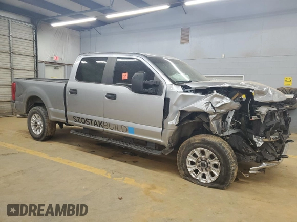 2021 Ford F-250 XL with VIN 1FT7W2B67MED66024, listed as a Copart auction lot 49988825 with Not provided miles and Salvage title. Bid and sale history available at DreamBid. Image 4.