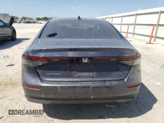 2023 Honda Accord LX with VIN 1HGCY1F27PA014990, listed as a Copart auction lot 53716205 with 24,211 mi miles and Non Repairable. Bid and sale history available at DreamBid. Image 6.