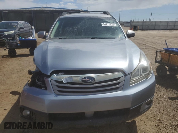 2011 Subaru Outback Limited Power Moon z VIN 4S4BRDLC8B2395222, wystawiony jako Copart lot #54270925 z przebiegiem 154 582 mil mil oraz Szkoda całkowita • Salvage title. Historia ofert i sprzedaży dostępna na DreamBid. Obrazek 5.