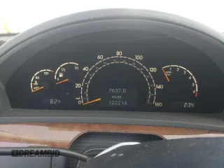 2001 Mercedes-Benz S-Class with VIN WDBNG75J81A143204, listed as a Copart auction lot 74850024 with 122,214 mi miles and Clean Title. Bid and sale history available at carsss.com. Image 9.