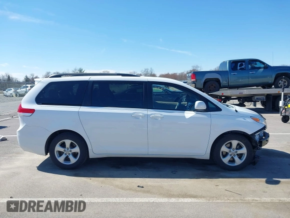 2012 Toyota Sienna LE AAS with VIN 5TDKK3DC3CS213969, listed as a IAAI auction lot 41822753 with 95,766 mi miles and . Bid and sale history available at DreamBid. Image 14.