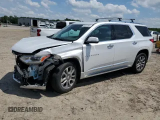2020 Chevrolet Traverse Premier z VIN 1GNERKKW4LJ274817, wystawiony jako Copart lot #54577265 z przebiegiem 83 921 mil mil oraz Szkoda całkowita • Salvage title. Historia ofert i sprzedaży dostępna na DreamBid. Obrazek 1.
