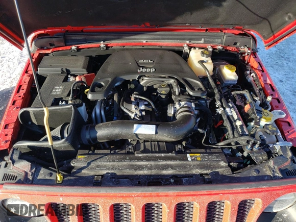 2021 Jeep Wrangler Unlimited Sport S with VIN 1C4HJXDG7MW509859, listed as a Copart auction lot 42185545 with 41,805 mi miles and Salvage Title. Bid and sale history available at carsss.com. Image 11.