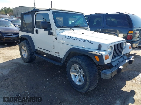 2005 Jeep Wrangler SE with VIN 1J4FA29S95P363770, listed as a IAAI auction lot 41362056 with 140,540 mi miles. Bid and sale history available at carsss.com. Image 1.
