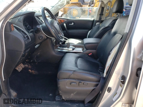 2020 Nissan Armada SL with VIN JN8AY2ND4L9107528, listed as a Copart auction lot 46434223 with 71,668 mi miles. Bid and sale history available at carsss.com. Image 7.