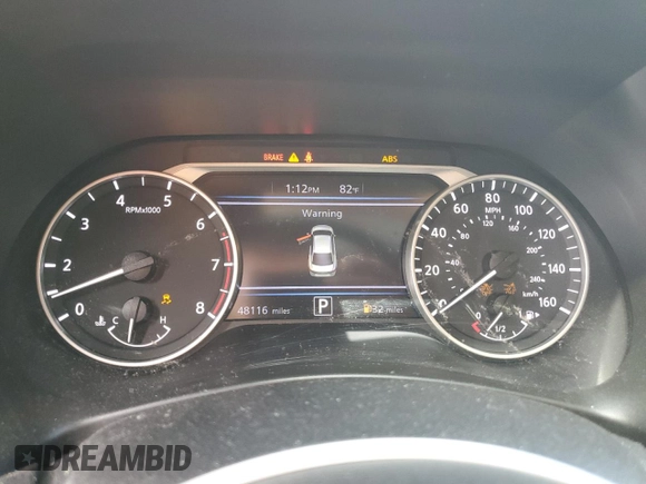 2021 Nissan Sentra SV with VIN 3N1AB8CV6MY243380, listed as a Copart auction lot 50844655 with 48,116 mi miles and Salvage Title. Bid and sale history available at DreamBid. Image 9.
