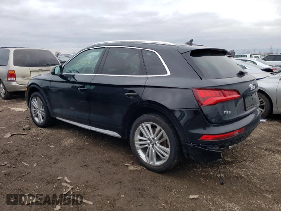 2019 Audi Q5 Premium Plus with VIN WA1BNAFY9K2079103, listed as a Copart auction lot 36428763 with 16,957 mi miles. Bid and sale history available at carsss.com. Image 2.