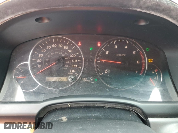 2004 Lexus GX 470 z VIN JTJBT20X740031726, wystawiony jako Copart lot #59712925 z przebiegiem 199 567 mil mil oraz Czysty tytuł • Clean title. Historia ofert i sprzedaży dostępna na DreamBid. Obrazek 9.