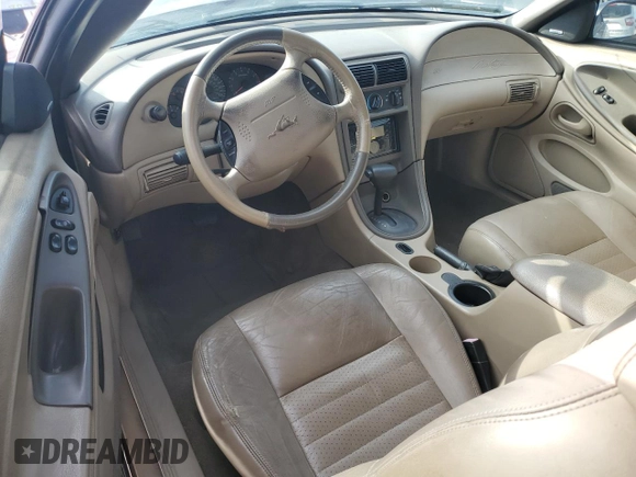 2003 Ford Mustang GT Deluxe with VIN 1FAFP42XX3F305326, listed as a Copart auction lot 42689215 with 0 mi miles and Salvage Title. Bid and sale history available at carsss.com. Image 8.
