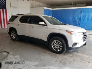 2019 Chevrolet Traverse LT Cloth with VIN 1GNERGKWXKJ274526, listed as a Copart auction lot 58529815 with 62,090 mi miles and Clean title. Bid and sale history available at DreamBid. Image 4.