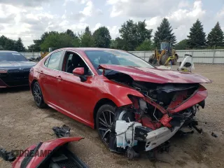 2021 Toyota Camry SE Nightshade with VIN 4T1G11AK9MU467168, listed as a Copart auction lot 65802714 with Not Provided miles and Salvage Title. Bid and sale history available at carsss.com. Image 4.