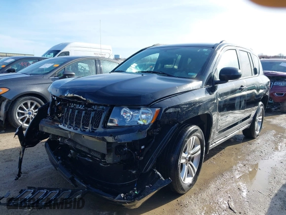 2015 Jeep Compass Sport with VIN 1C4NJDBBXFD114579, listed as a IAAI auction lot 41911501 with 95,732 mi miles and . Bid and sale history available at carsss.com. Image 17.
