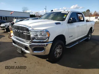 2021 Ram 2500 Big Horn with VIN 3C6UR5DJ0MG552419, listed as a Copart auction lot 80180364 with 0 mi miles and Salvage Title. Bid and sale history available at carsss.com. Image 1.