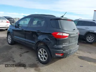 2018 Ford EcoSport SE with VIN MAJ6P1ULXJC228707, listed as a IAAI auction lot 41630469 with 91,070 mi miles. Bid and sale history available at carsss.com. Image 3.