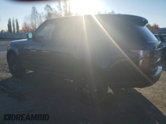 2022 Land Rover Range Rover Westminster with VIN SALGS2RU8NA463525, listed as a Copart auction lot 76359954 with 26,490 mi miles and Salvage title. Bid and sale history available at DreamBid. Image 2.