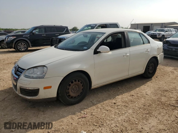 2008 Volkswagen Jetta Sedan S with VIN 3VWJM71K78M062602, listed as a Copart auction lot 51119845 with 194,865 mi miles and Salvage Title. Bid and sale history available at carsss.com. Image 1.