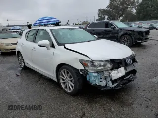 2012 Lexus CT 200h z VIN JTHKD5BH9C2080211, wystawiony jako Copart lot #47530625 z przebiegiem 114 971 mil mil oraz Szkoda całkowita • Salvage title. Historia ofert i sprzedaży dostępna na DreamBid. Obrazek 4.