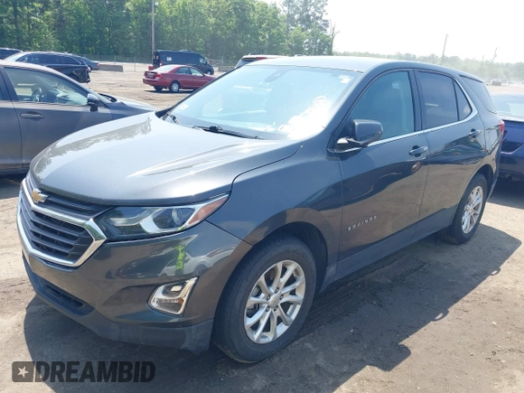 2019 Chevrolet Equinox LT z VIN 2GNAXTEV8K6230716, wystawiony jako IAAI lot #42273645 z przebiegiem 63 762 mil mil oraz . Historia ofert i sprzedaży dostępna na DreamBid. Obrazek 2.