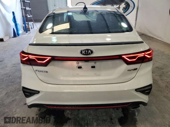 2020 Kia Forte GT-Line with VIN 3KPF34AD5LE222152, listed as a Copart auction lot 53906865 with 105,322 mi miles and Clean Title. Bid and sale history available at carsss.com. Image 6.