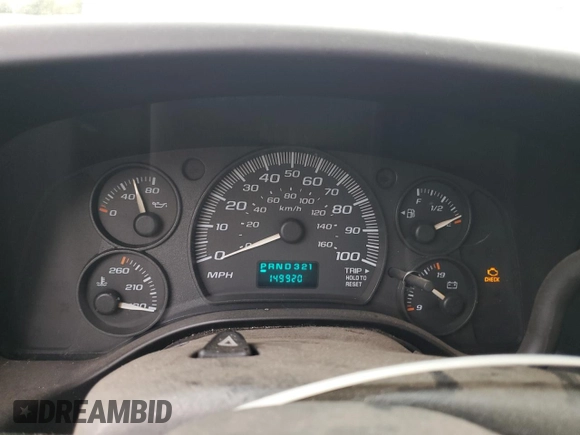 2005 Chevrolet Express Cargo z VIN 1GCFG15X651115978, wystawiony jako Copart lot #88572355 z przebiegiem 149 920 mil mil oraz Szkoda całkowita • Salvage title. Historia ofert i sprzedaży dostępna na DreamBid. Obrazek 9.
