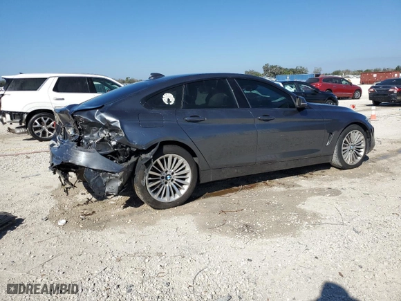 2016 BMW 4 Series 428i with VIN WBA4A9C59GG505494, listed as a Copart auction lot 44394775 with 123,312 mi miles and Salvage Title. Bid and sale history available at carsss.com. Image 3.