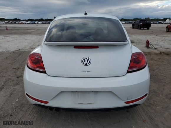 2019 Volkswagen Beetle S with VIN 3VWFD7AT7KM702166, listed as a Copart auction lot 80186684 with 27,998 mi miles and Salvage Title. Bid and sale history available at carsss.com. Image 6.