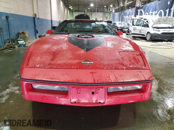 1984 Chevrolet Corvette z VIN 1G1AY0789E5120004, wystawiony jako Copart lot #45054405 z przebiegiem 43 294 mil mil oraz Czysty tytuł • Clean title. Historia ofert i sprzedaży dostępna na DreamBid. Obrazek 5.