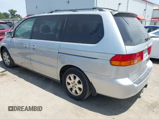 2003 Honda Odyssey EX z VIN 5FNRL18633B036686, wystawiony jako IAAI lot #42290906 z przebiegiem 201 773 mil mil oraz . Historia ofert i sprzedaży dostępna na DreamBid. Obrazek 3.