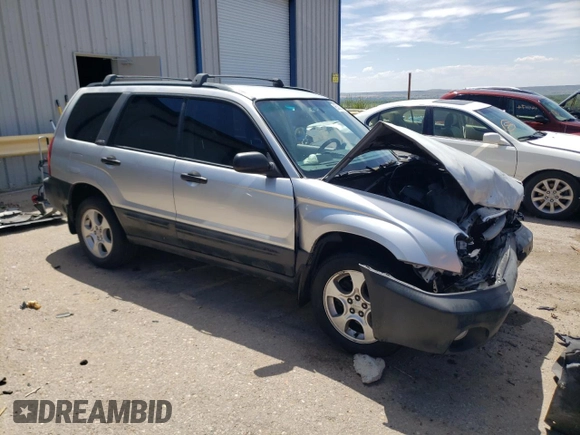 2003 Subaru Forester X with VIN JF1SG63603H722264, listed as a Copart auction lot 65382894 with 0 mi miles and Non Repairable. Bid and sale history available at carsss.com. Image 4.