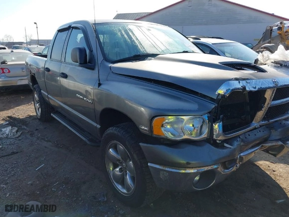 2005 Dodge Ram 1500 SLT with VIN 1D7HU18D75S359156, listed as a IAAI auction lot 41672348 with 148,548 mi miles. Bid and sale history available at carsss.com. Image 1.