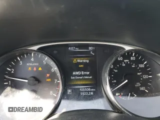 2016 Nissan Rogue SV z VIN JN8AT2MV0GW143412, wystawiony jako Copart lot #48769975 z przebiegiem 105 508 mil mil oraz Szkoda całkowita • Salvage title. Historia ofert i sprzedaży dostępna na DreamBid. Obrazek 9.