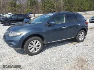 2012 Nissan Murano S with VIN JN8AZ1MU1CW110834, listed as a Copart auction lot 48887195 with 162,820 mi miles and Salvage Title. Bid and sale history available at carsss.com. Image 1.