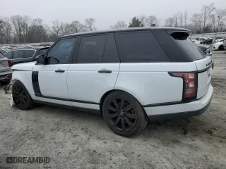 2016 Land Rover Range Rover Diesel HSE with VIN SALGS2KF3GA248942, listed as a Copart auction lot 86847414 with 133,941 mi miles and Salvage Title. Bid and sale history available at carsss.com. Image 2.