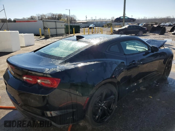 2019 Chevrolet Camaro 1LT with VIN 1G1FB1RS9K0150960, listed as a Copart auction lot 87398814 with 73,725 mi miles and Non Repairable. Bid and sale history available at carsss.com. Image 3.