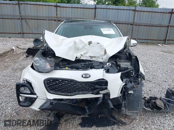 2022 Kia Sportage EX with VIN KNDPNCAC7N7981212, listed as a IAAI auction lot 42530071 with 86,176 mi miles and . Bid and sale history available at DreamBid. Image 11.