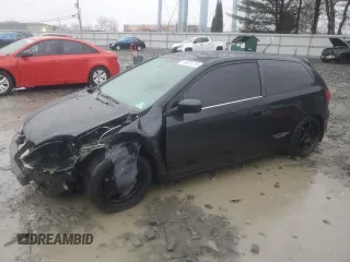 2002 Honda Civic Si with VIN SHHEP33512U310655, listed as a Copart auction lot 48025715 with Not Provided miles and Salvage Title. Bid and sale history available at DreamBid. Image 1.