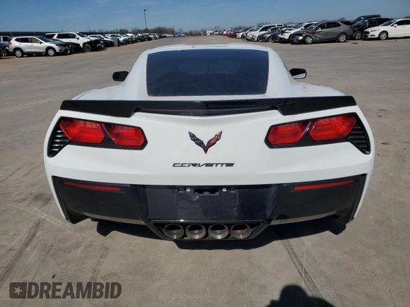 2016 Chevrolet Corvette Z51 2LT with VIN 1G1YK2D76G5123663, listed as a Copart auction lot 42316284 with 18,392 mi miles. Bid and sale history available at carsss.com. Image 6.