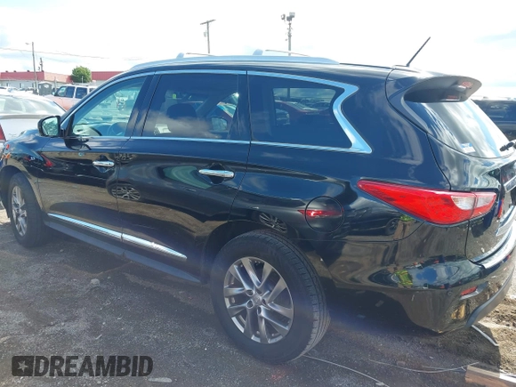 2015 Infiniti QX60 with VIN 5N1AL0MM2FC534421, listed as a IAAI auction lot 42396560 with 157,841 mi miles and . Bid and sale history available at DreamBid. Image 14.