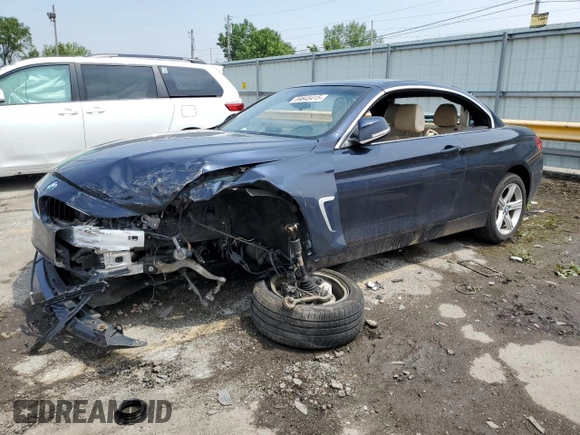2015 BMW 4 Series 428i xDrive с VIN WBA3T1C57FP820526, выставлен на аукционе Copart как лот 59845415 с пробегом Не указан миль и Списание • Salvage title. История ставок и продаж доступна на DreamBid. Изображение 1.