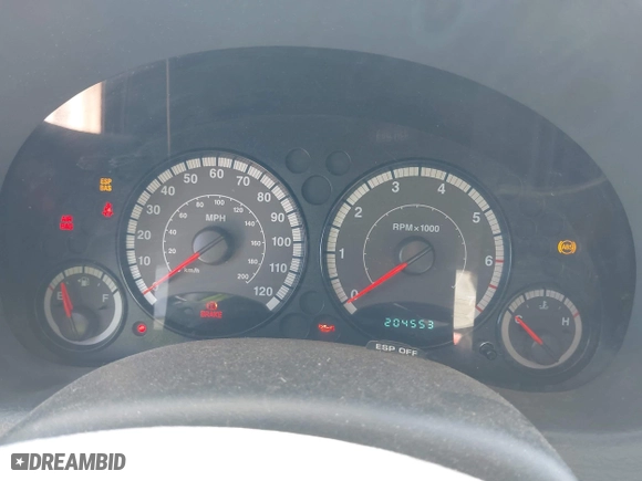 2007 Jeep Liberty Sport with VIN 1J4GL48K67W646261, listed as a IAAI auction lot 41913458 with 204,553 mi miles. Bid and sale history available at carsss.com. Image 7.