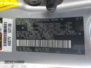 2011 Toyota Sienna XLE AAS with VIN 5TDYK3DC5BS151905, listed as a Copart auction lot 89310285 with 181,859 mi miles and Salvage Title. Bid and sale history available at carsss.com. Image 14.