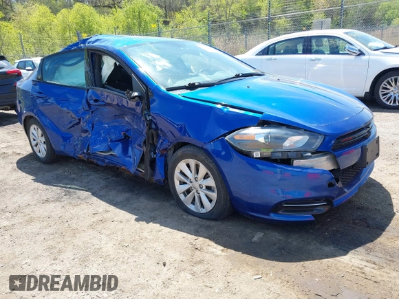 2014 Dodge Dart SXT z VIN 1C3CDFBB2ED746795, wystawiony jako IAAI lot #42192372 z przebiegiem 109 488 mil mil oraz . Historia ofert i sprzedaży dostępna na DreamBid. Obrazek 1.